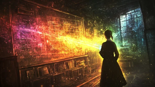Radiant Learning: A Classroom Scene