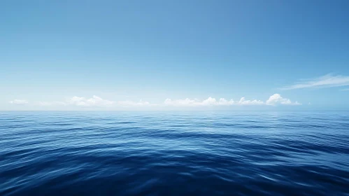 Peaceful Ocean and Sky
