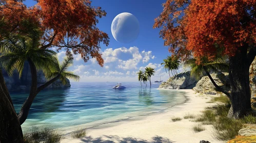 Seaside Lunar Paradise