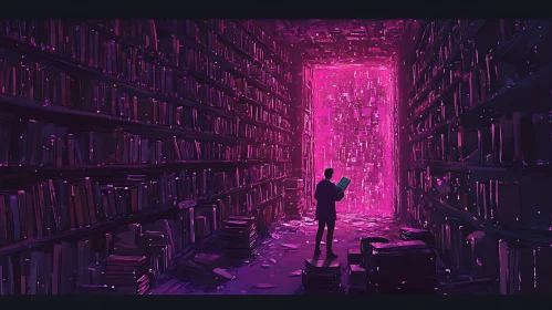 Otherworldly Library Portal