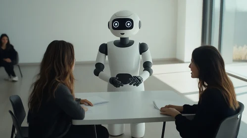Futuristic Robot Interaction with People