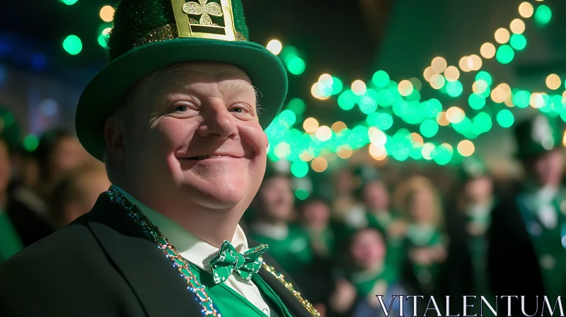 Joyful Irish Celebration Image AI Image