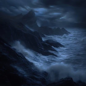 Stormy Coastline