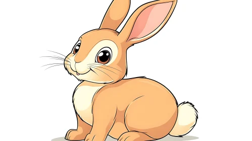 Cute Cartoon Bunny Image
