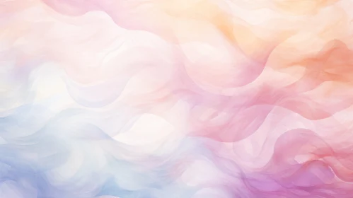 Ethereal Abstract Watercolor Background