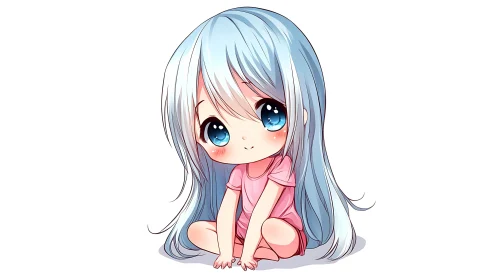 Cute Chibi Anime Character