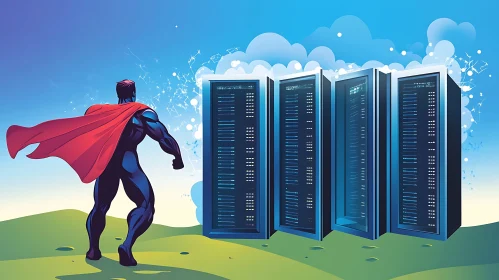 Guardian of the Data: A Digital Superhero