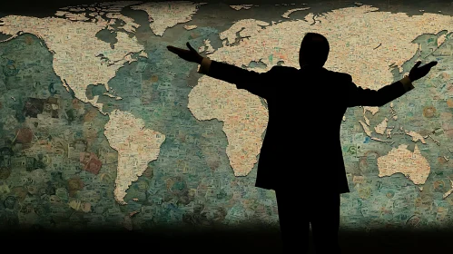 World Currency Map: Silhouette of Influence