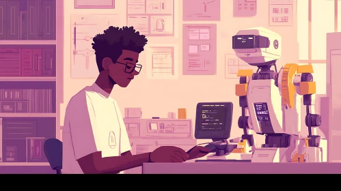Future Tech: Human and Robot Working Together
