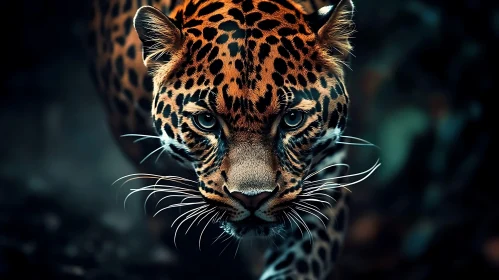 Leopard Close-up: A Study in Wild Beauty