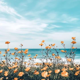 Coastal Meadow in Bloom