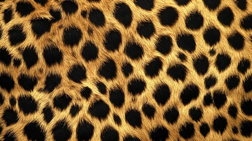 Spotted Feline Fur Texture