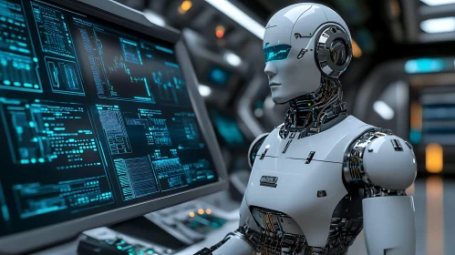 Robot Examining Monitor with Data Streams