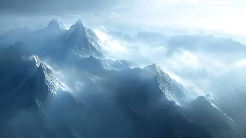 Tranquil Mountain Range