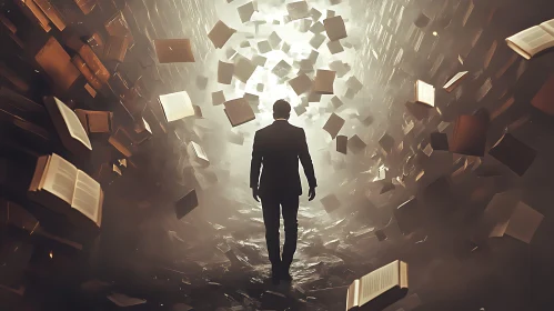 Silhouette Amidst Knowledge: A Journey