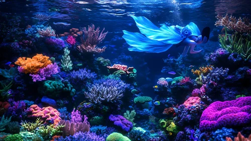 Colorful Reef Scene