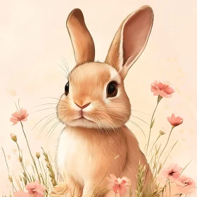 Rabbit in Bloom