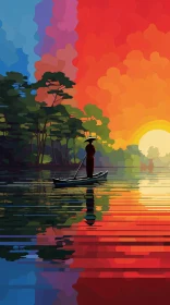 Tranquil Sunset Boat Ride