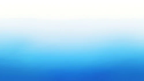 Calm Gradient of Blue and White