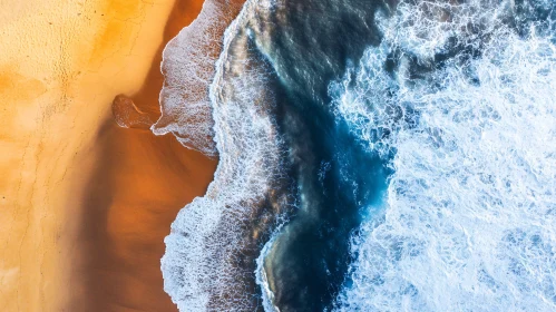 Coastal Waters and Golden Shoreline