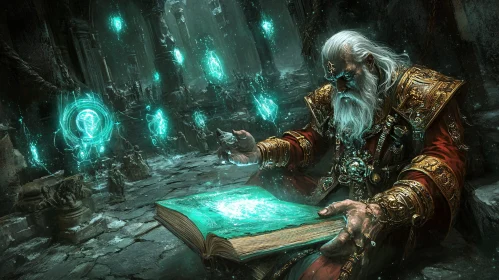 Enchanting Wizardry: A Spellbinding Scene Unveiled