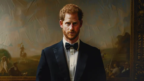 Formal Portrait of Prince Harry