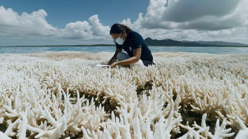 Ocean Research: Bleached Coral Study