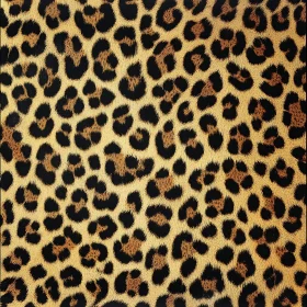 Stylish Leopard Spots Seamless Texture