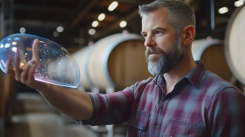 Future Vision in Wine Cellar