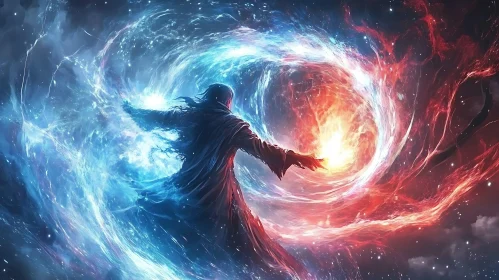 Celestial Weaver: A Symphony of Cosmic Energies