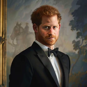 Portrait of Prince Harry