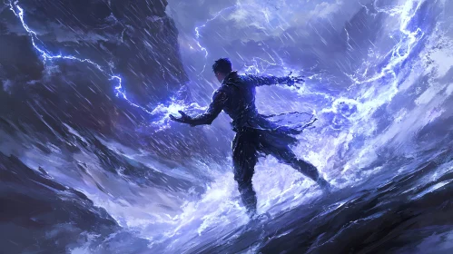 Stormy Magic: A Figure's Lightning Control
