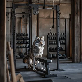 A Wolf in a Gym