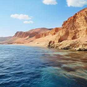 Coastal Desert Mountain Landscape