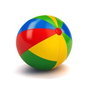 Multicolored Beach Ball