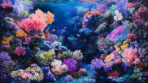 Underwater Coral Reef Marine Life