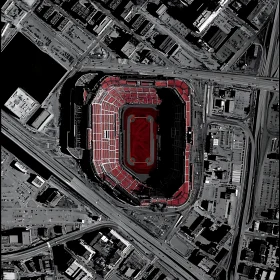 Urban Stadium from Above