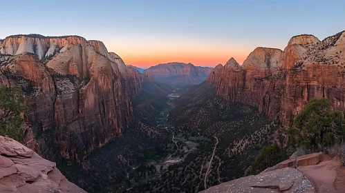 Majestic Canyon Landscape