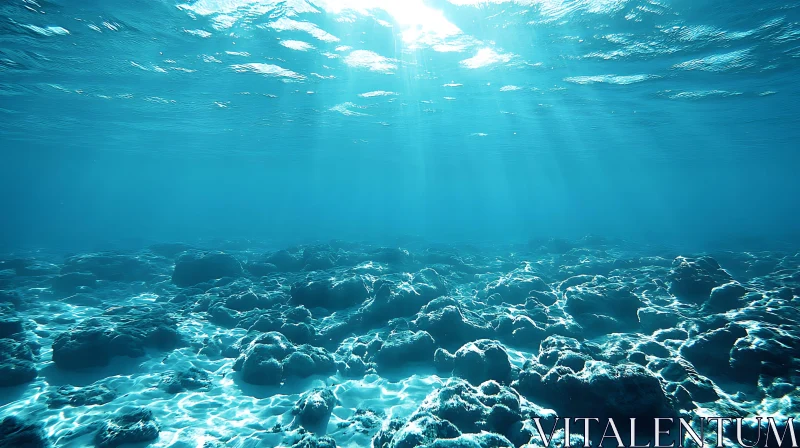Underwater Sunlight Serenity