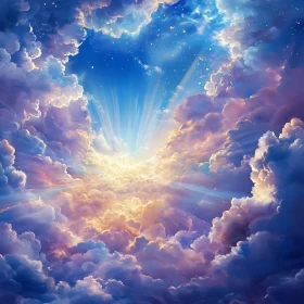 Beautiful Sky with Clouds
