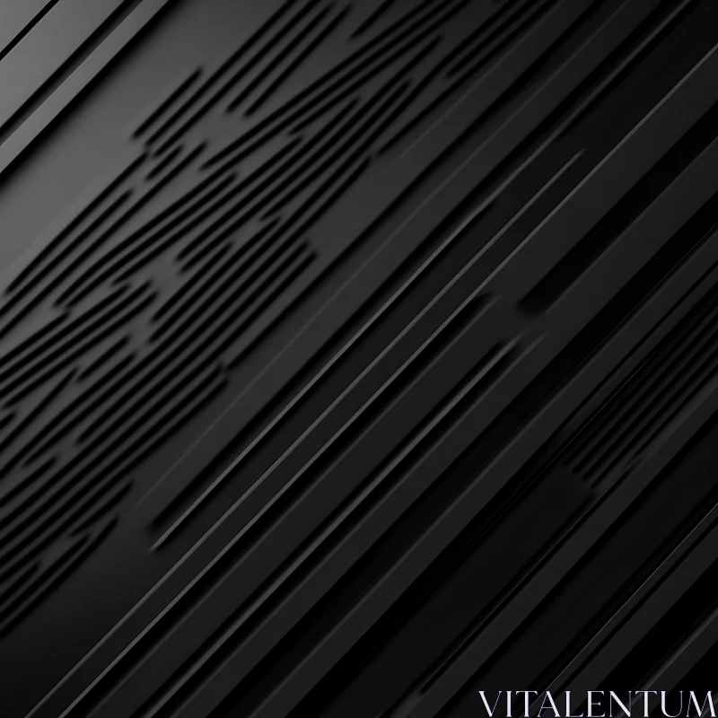 Monochrome Linear Pattern AI Image