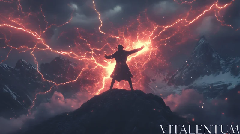 Mystic's Stand: Lightning and Mountain Majesty