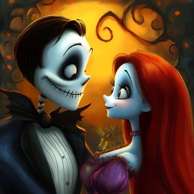 Jack and Sally: A Cartoon Love Story