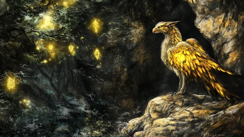 Gryphon Guardian of Ancient Magic