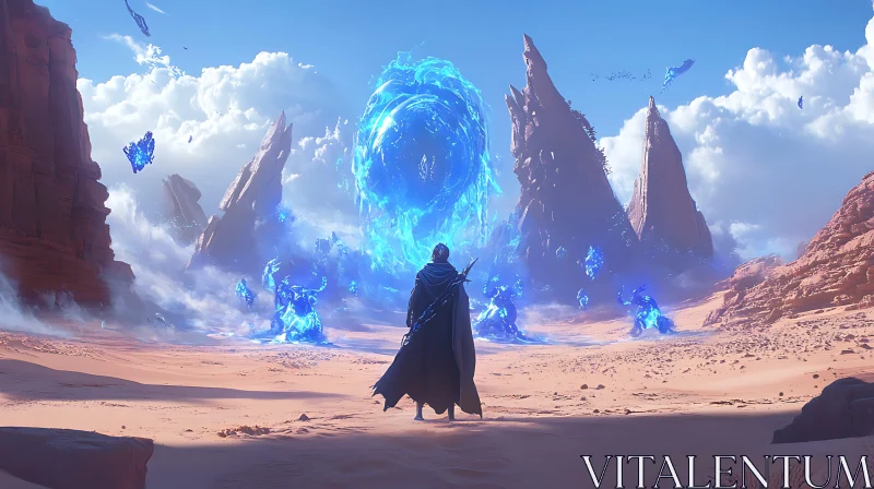 Desert Portal Fantasy Art