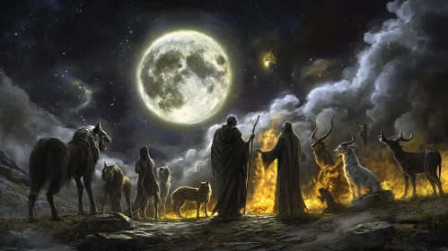 Enigmatic Night Ritual