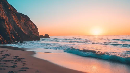 Coastal Sunset Serenity
