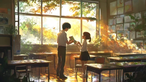 Artistic Classroom Moment
