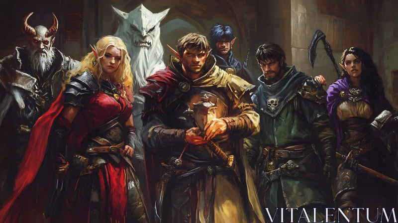 Fantasy Warriors Group Portrait