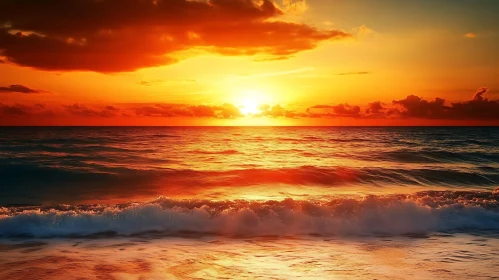 Seascape at Sunset